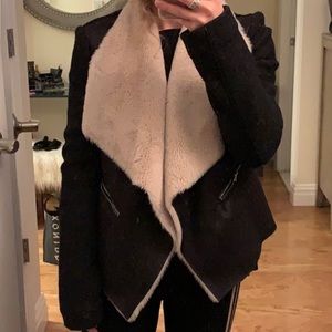 Zara faux fur jacket